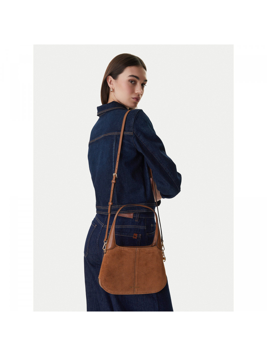 Kabelka MICHAEL Michael Kors 30R6G0XL1S Hnědá
